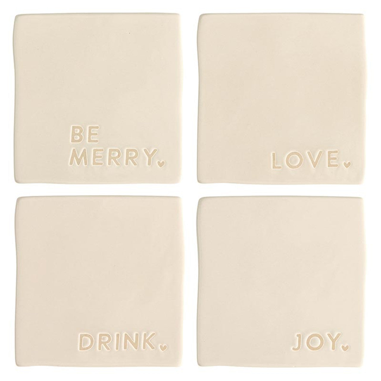 Ceramic Holiday Coaster