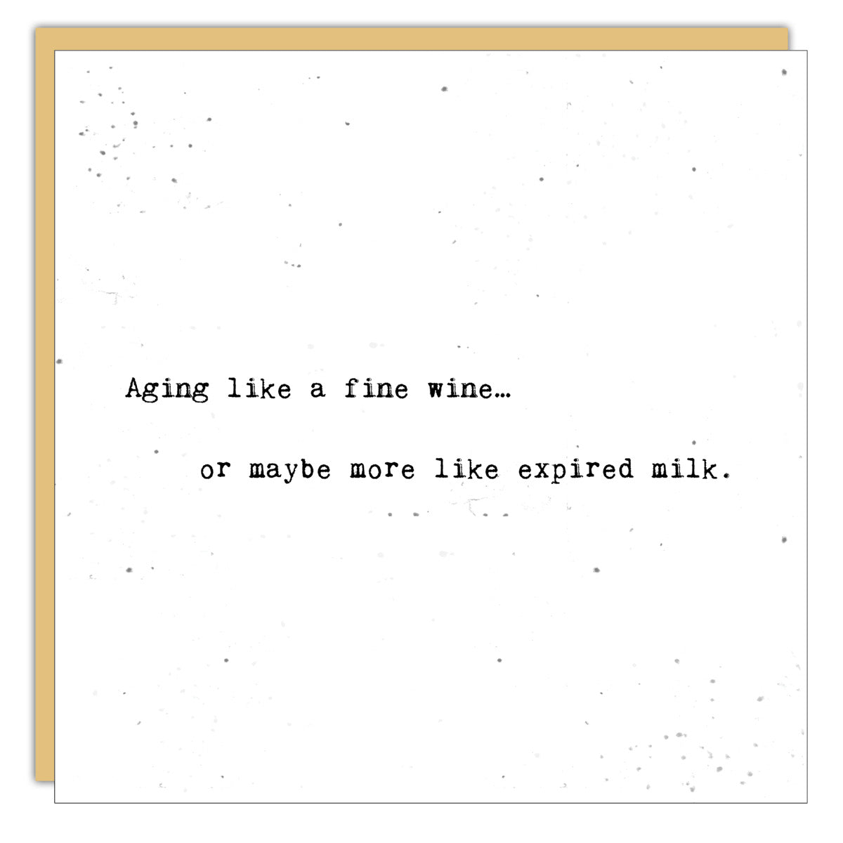 Like Fine Wine Card