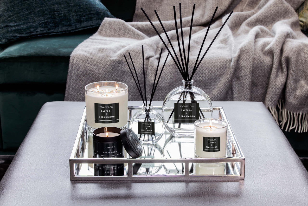 Saffron Cedarwood Candle