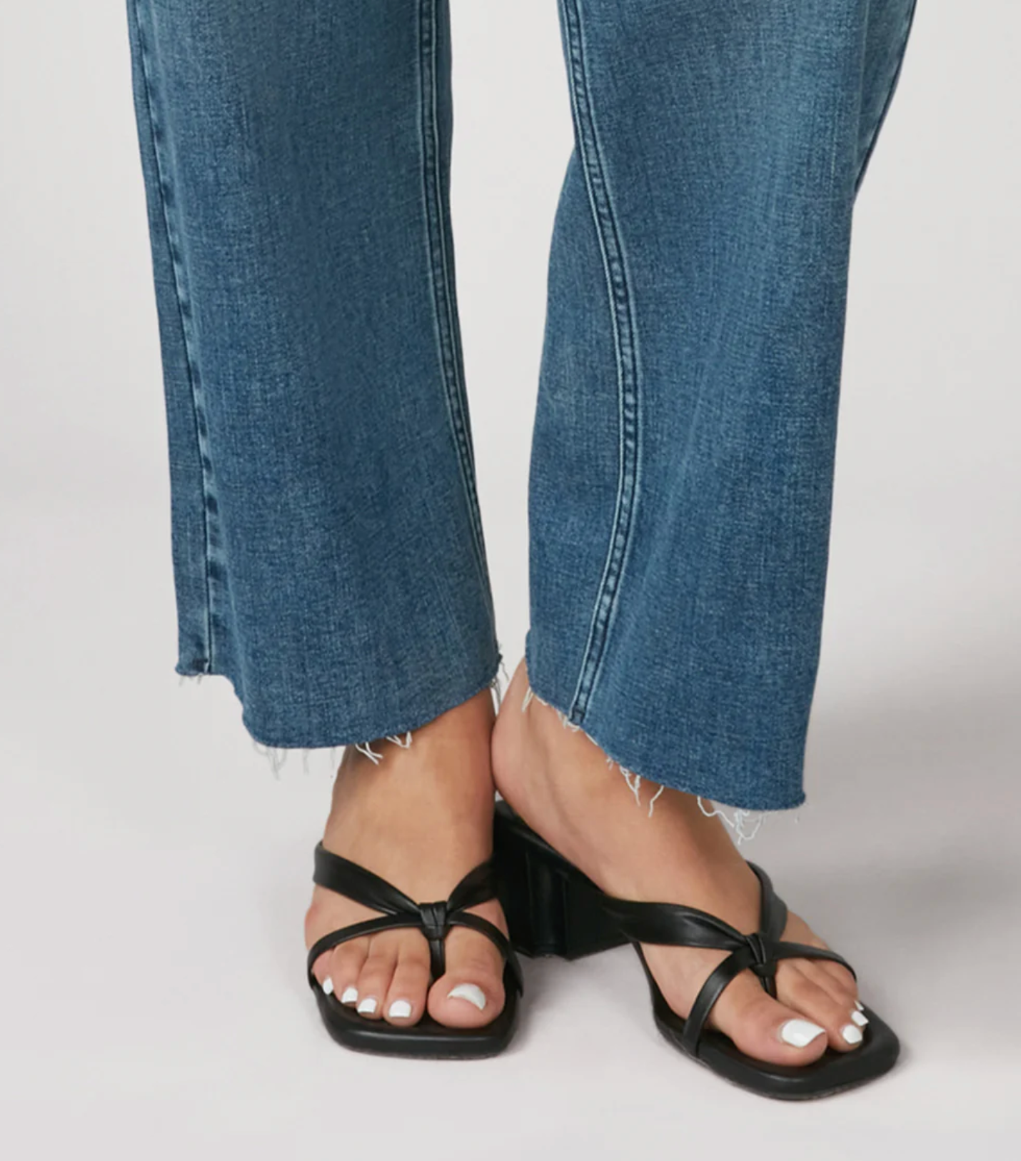 Nova Mid Rise Wide Leg Jeans