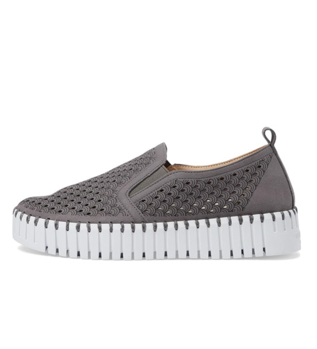 Platform Elastic Tulip Shoe