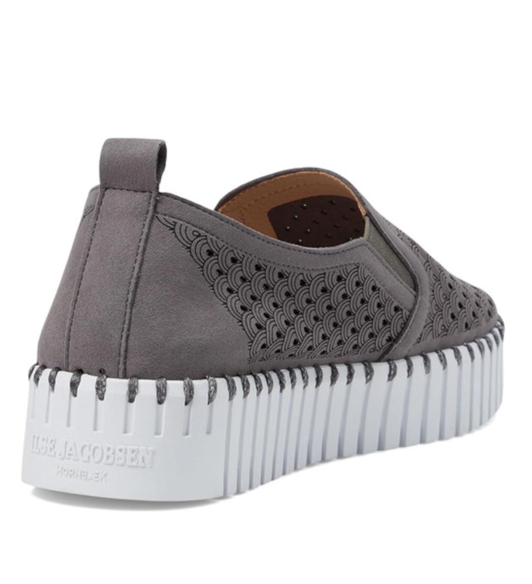 Platform Elastic Tulip Shoe