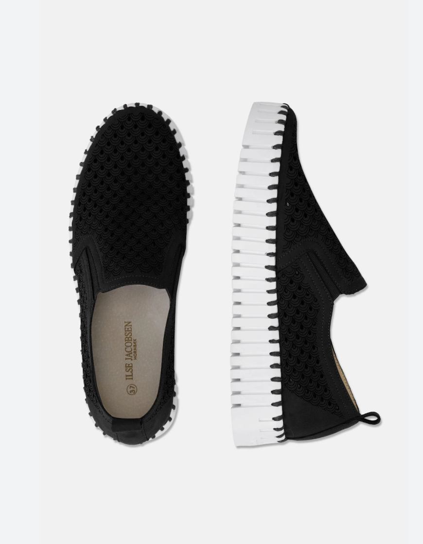 Platform Elastic Tulip Shoe