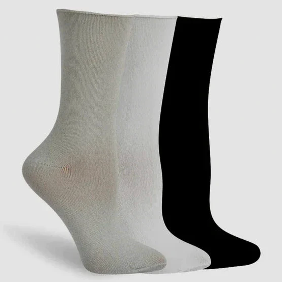 3PK Recycled Crew Sock