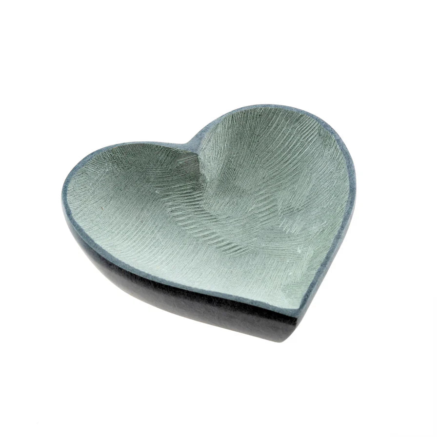 Charcoal Heart Bowl