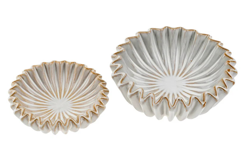 Fluted Ceramic Catchall