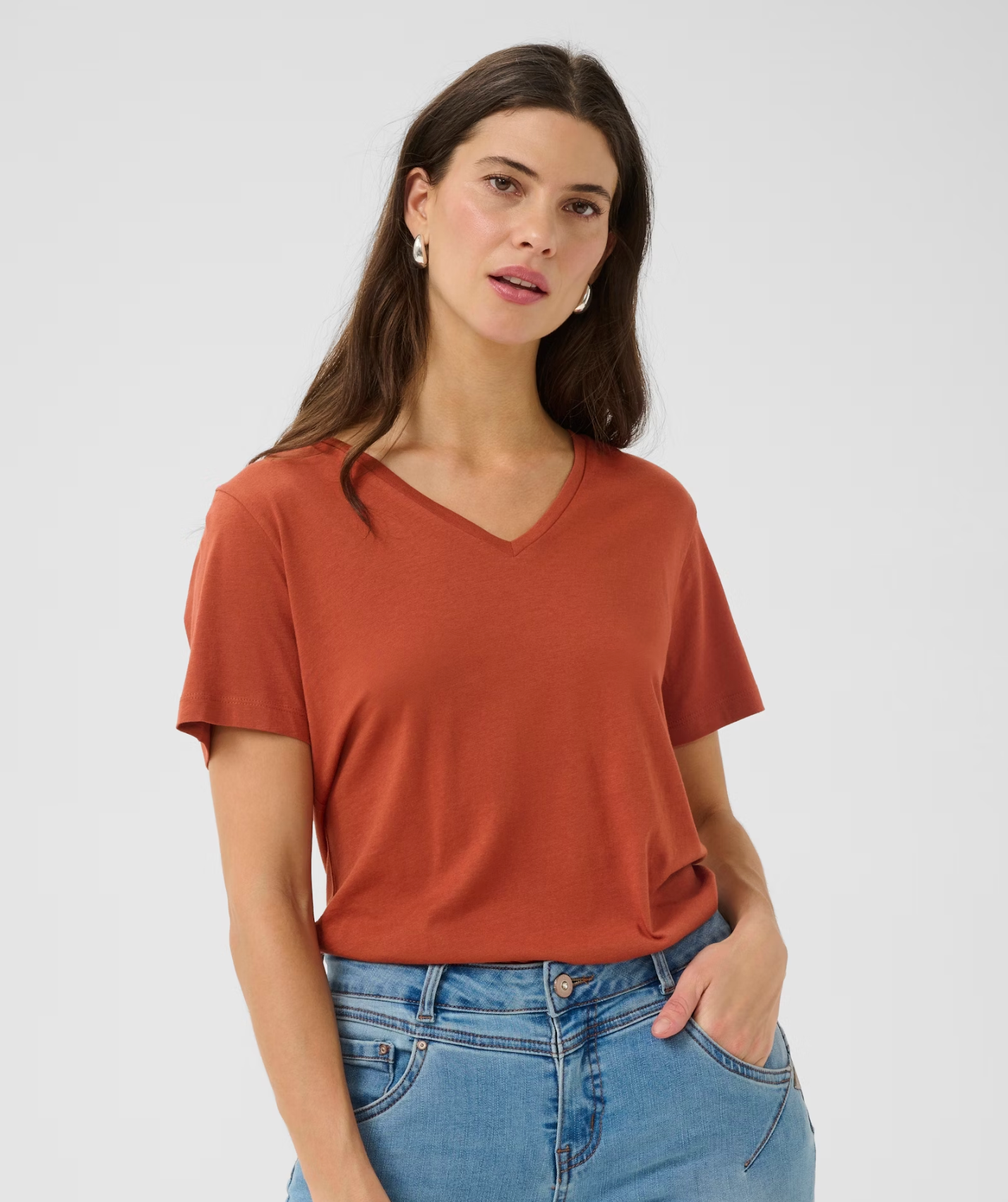 Naia V Neck T-Shirt