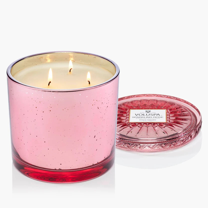 Sparkling Rose Grande Maison Candle