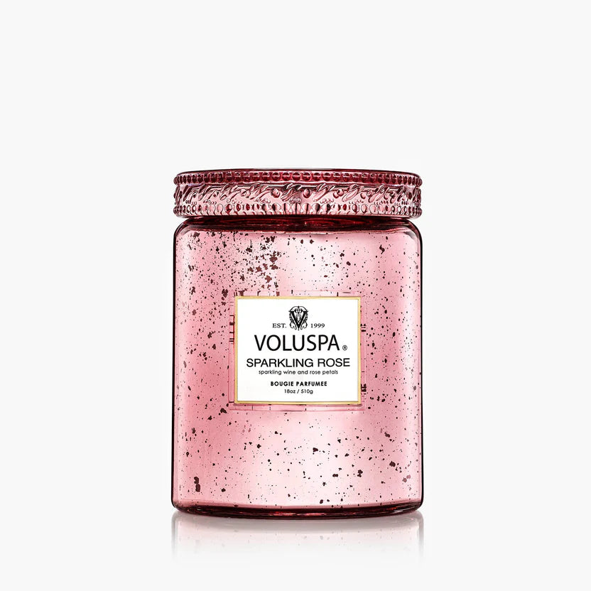 Sparkling Rose Large Jar