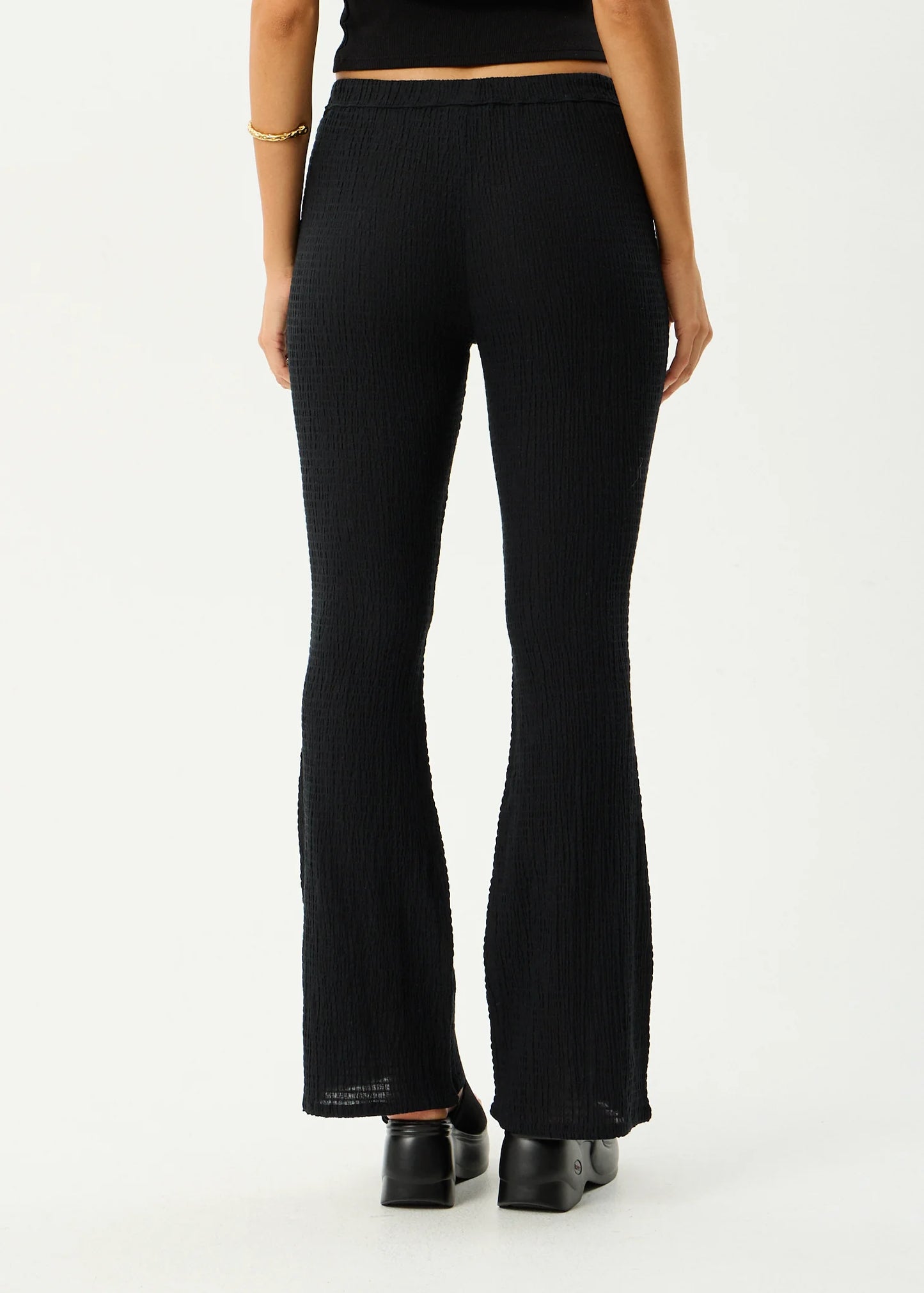 Seersucker Flare Pant