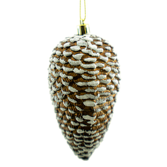 Glass Pinecone Ornament