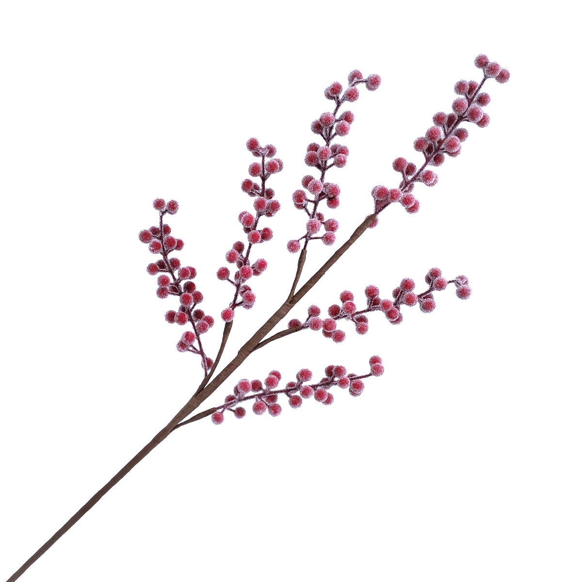 Red Frosted Berry Spray