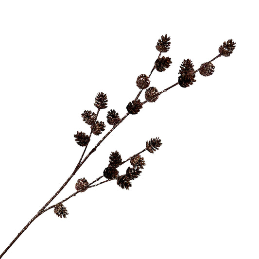 Brown Pinecone Spray