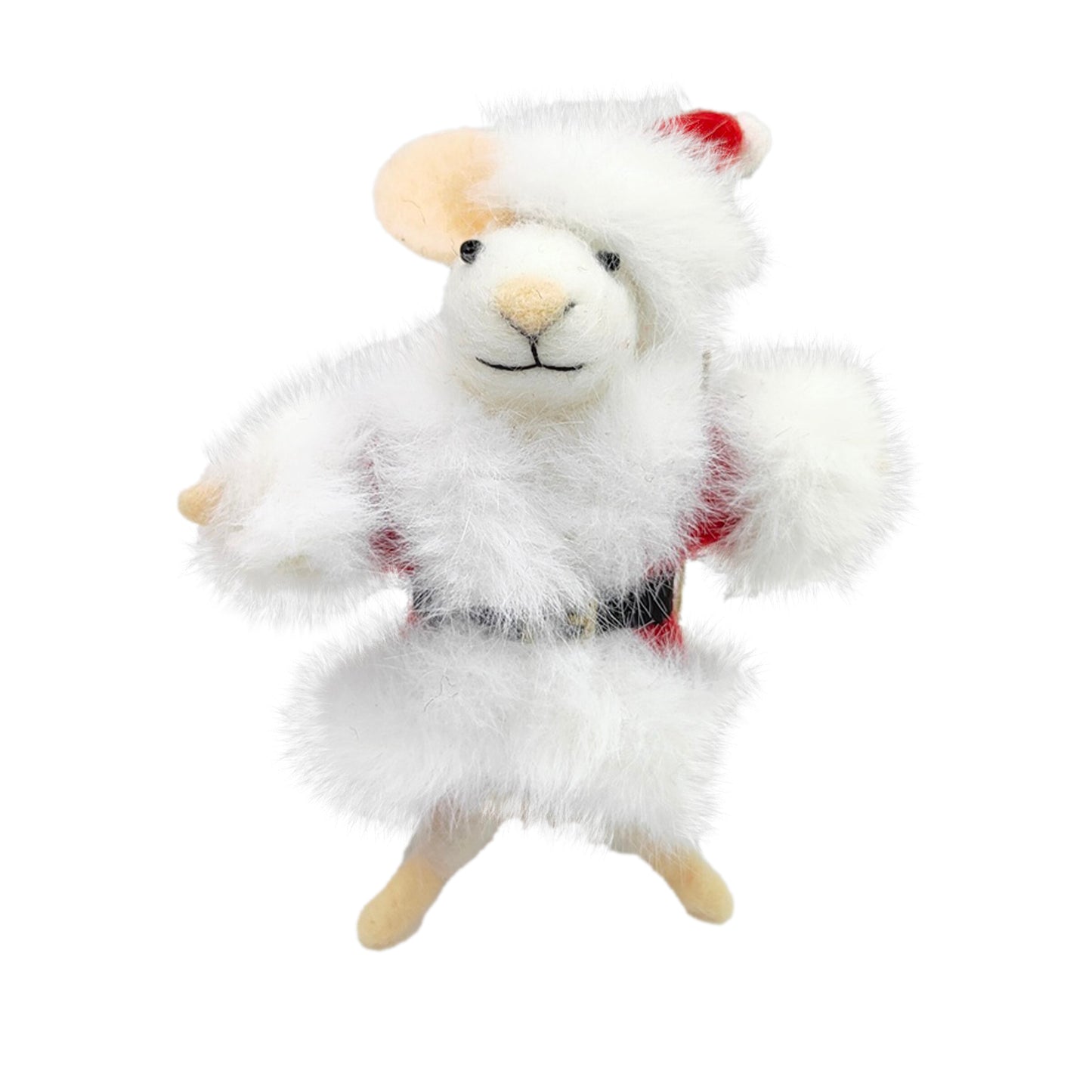 Santa Wool Mouse
