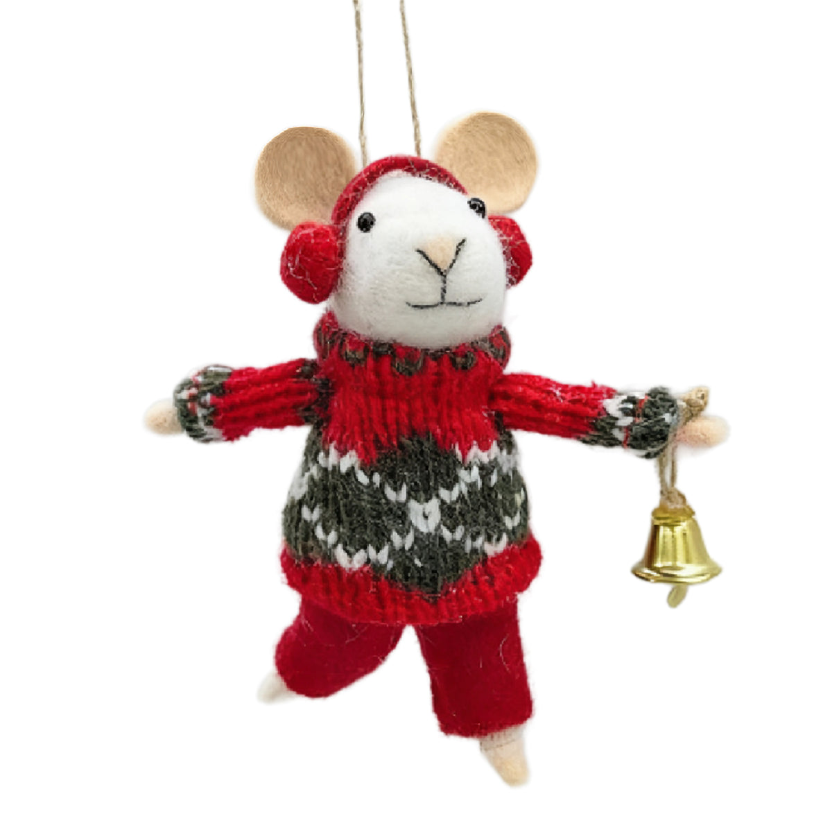 Mouse w/Gold Bell