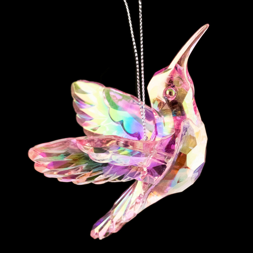 Pink Iridescent Hummingbird
