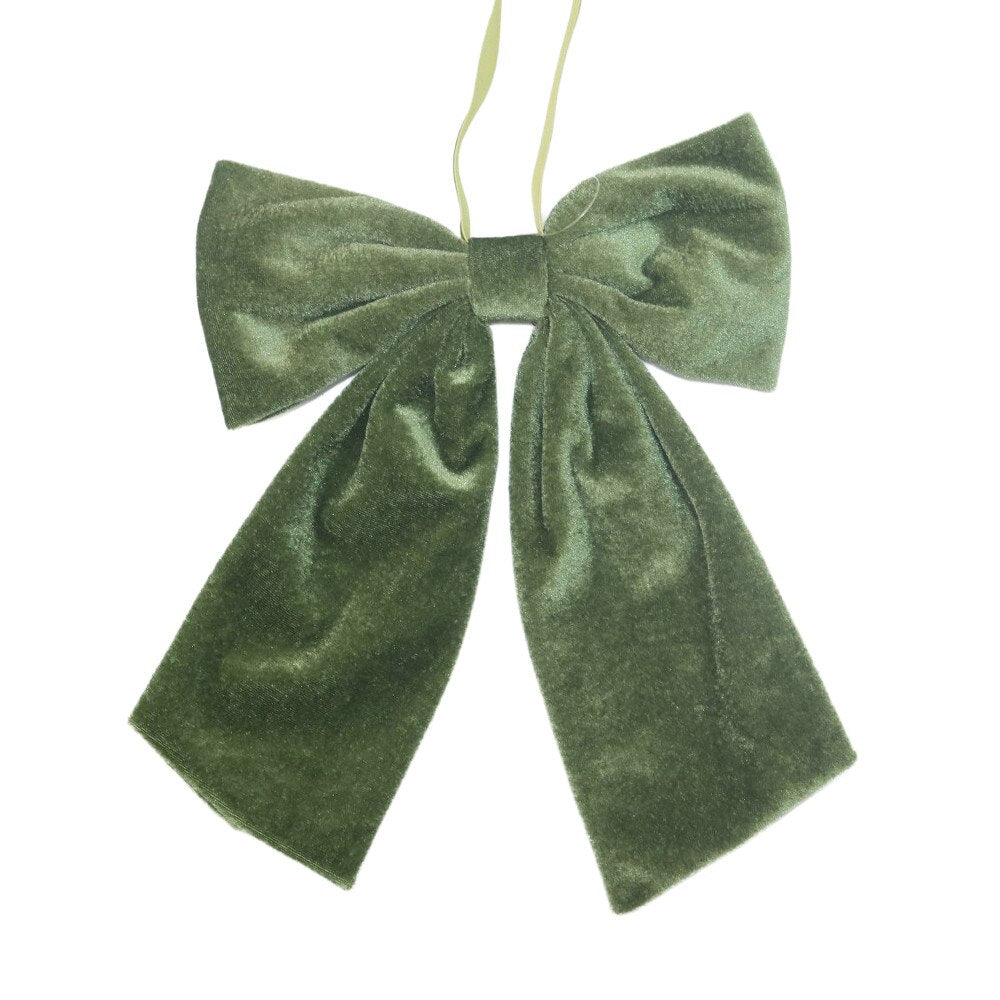 Velvet Bow w/Hanger