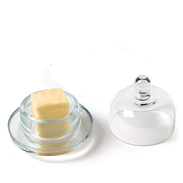 Glass Domed Butterdish