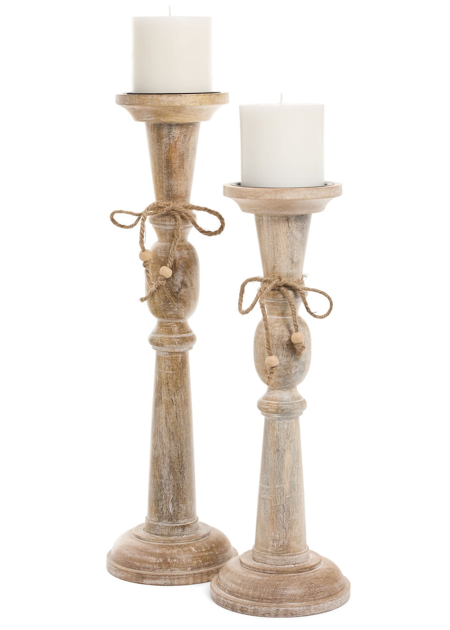 white-wood-candleholder-5x15