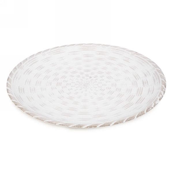 white-decor-round-platter-155