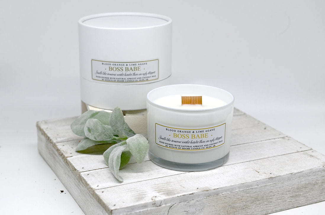 Boss Babe Wood Wick Candle