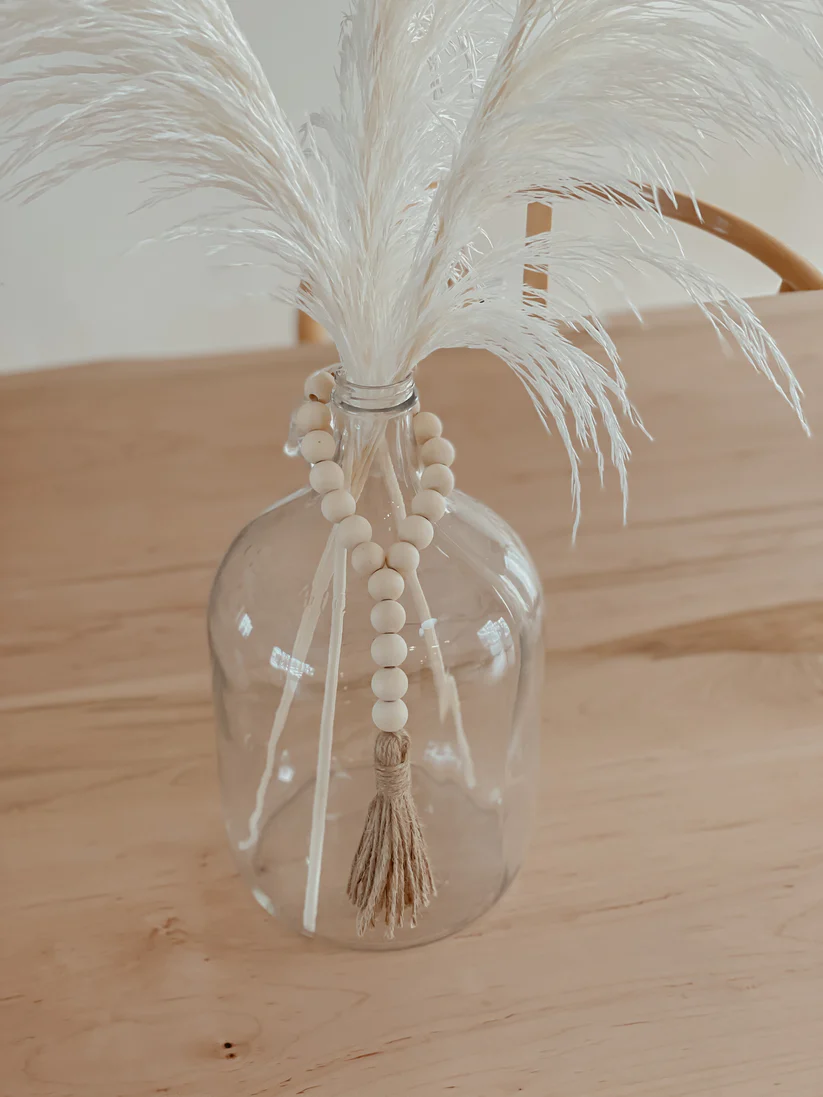 Natural Wood Garland Loop - 12"