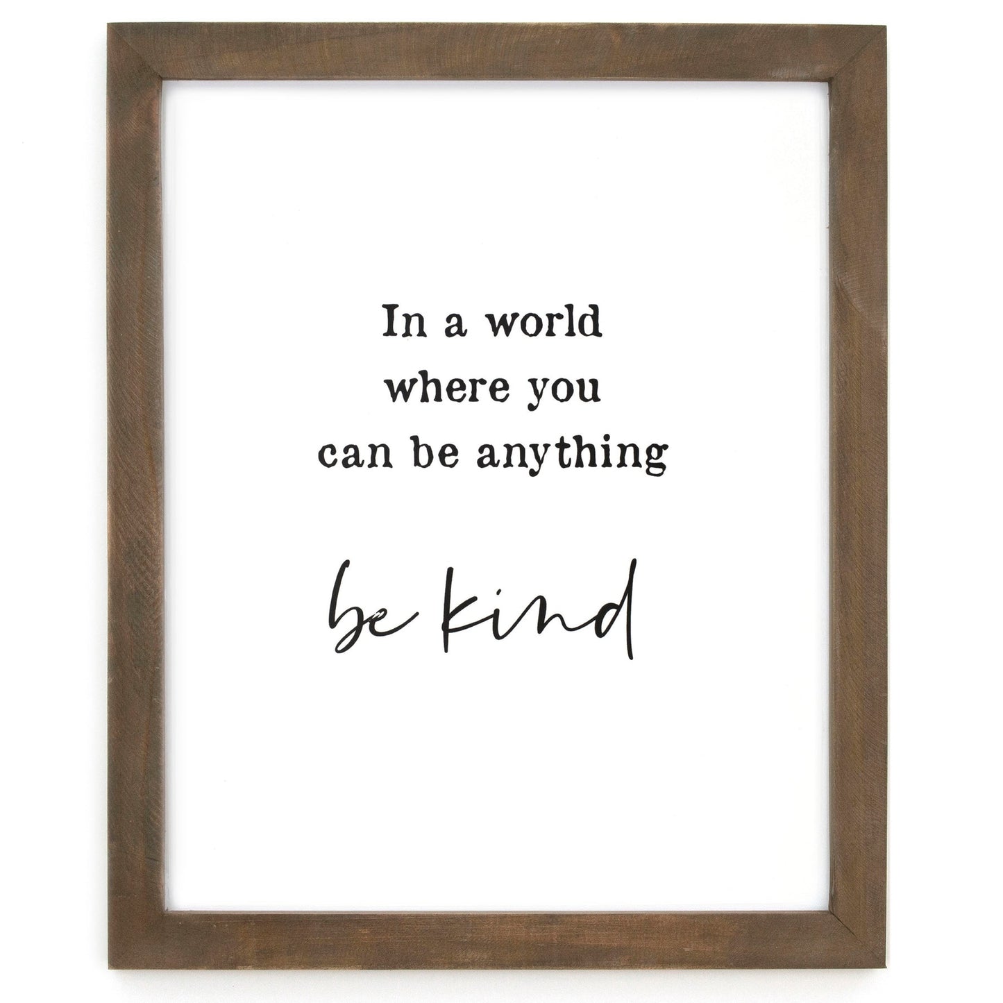 be-kind-framed-art