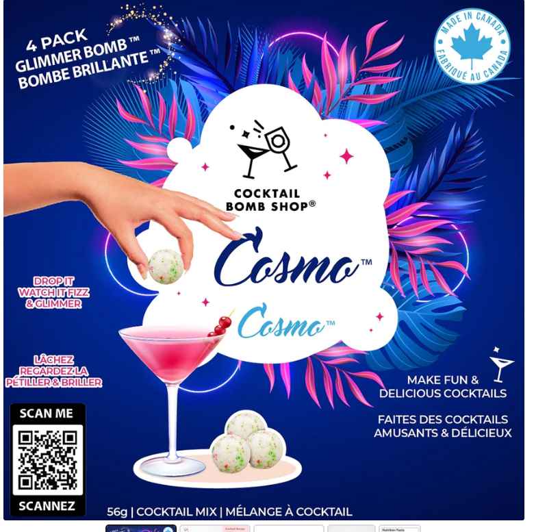 Cosmo Cocktail Bomb
