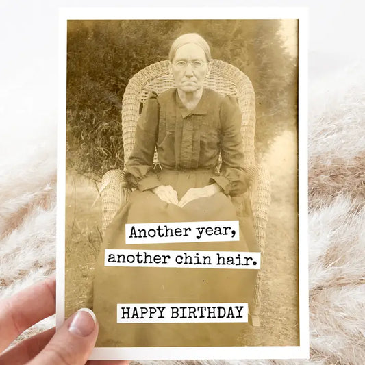 Another Year, Another Chin Hair Card