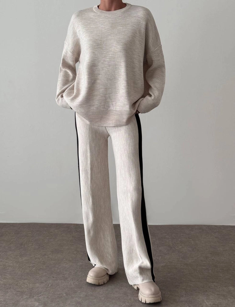 Cream Oversized Sweater