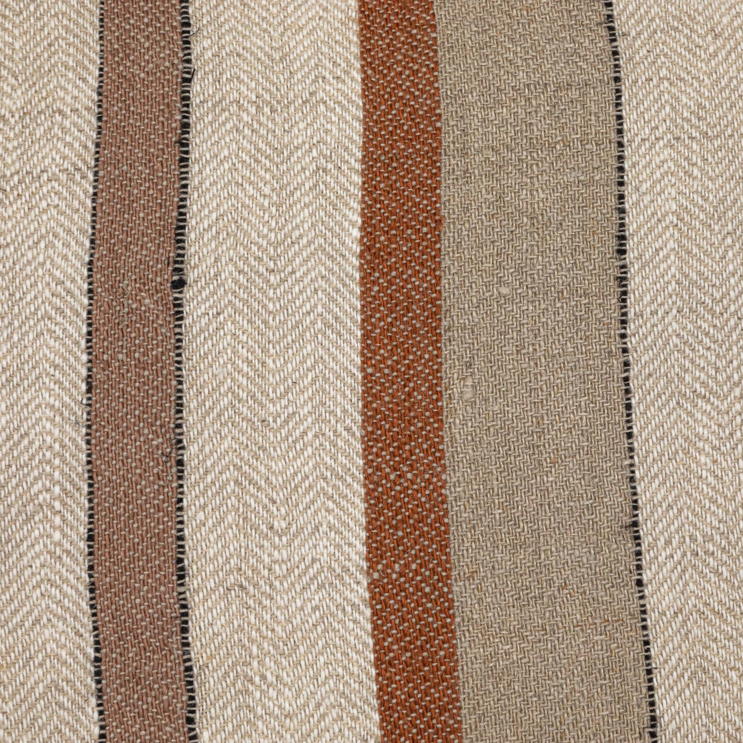 Linen Woven Striped Pillow - 20"x20"