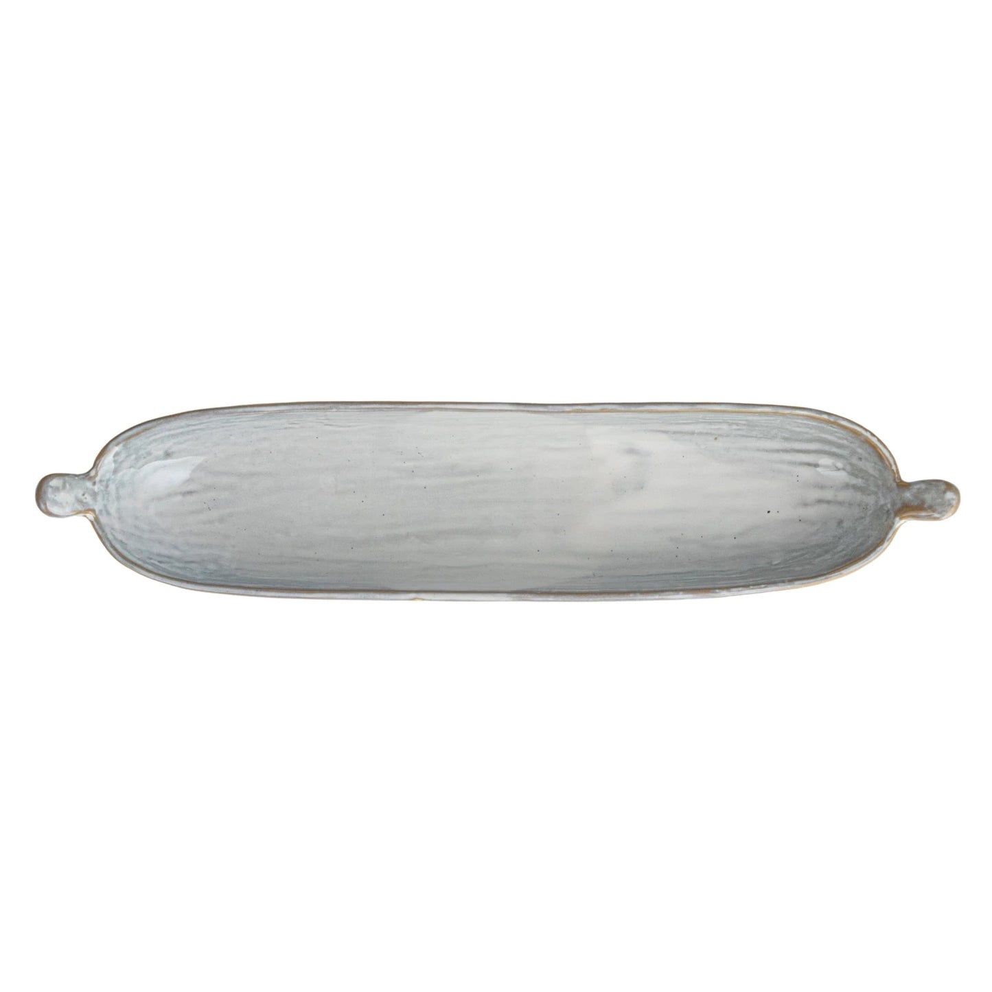 Stoneware Oval Platter w/Handles