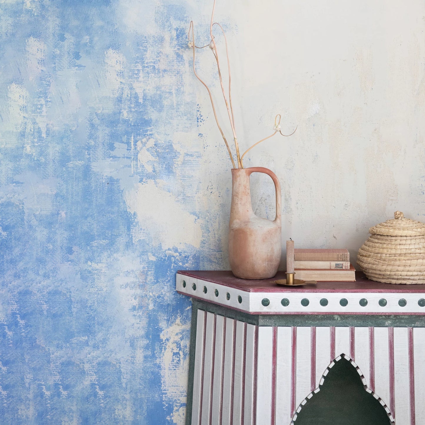 Handmade Terra-cotta Pitcher, Natural