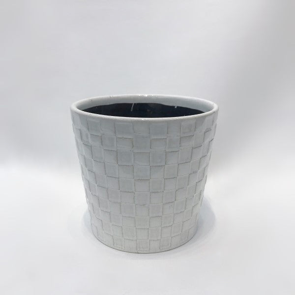White Ceramic Pot