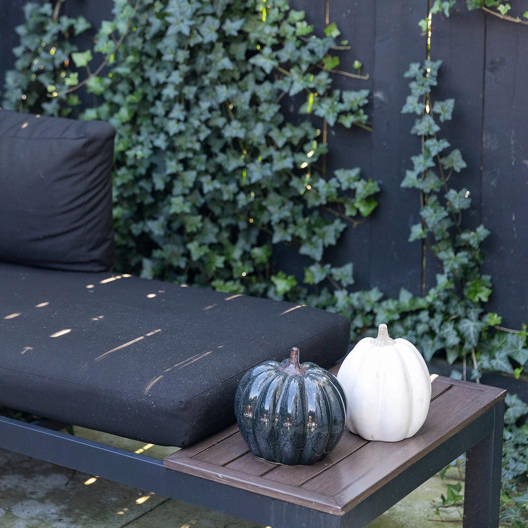 Black Ceramic Pumpkin