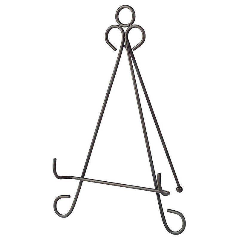 black-easel-stand