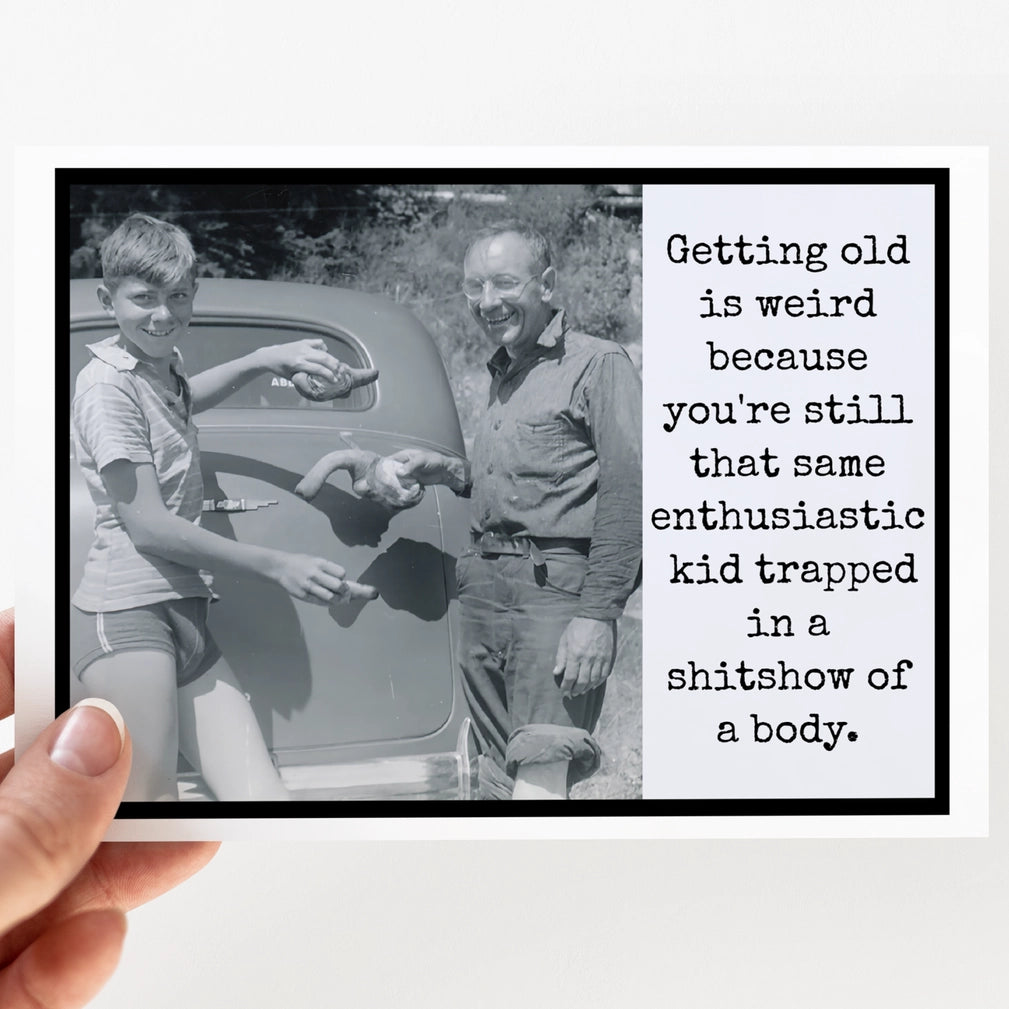 Trapped In A Sh*tshow of a Body Card