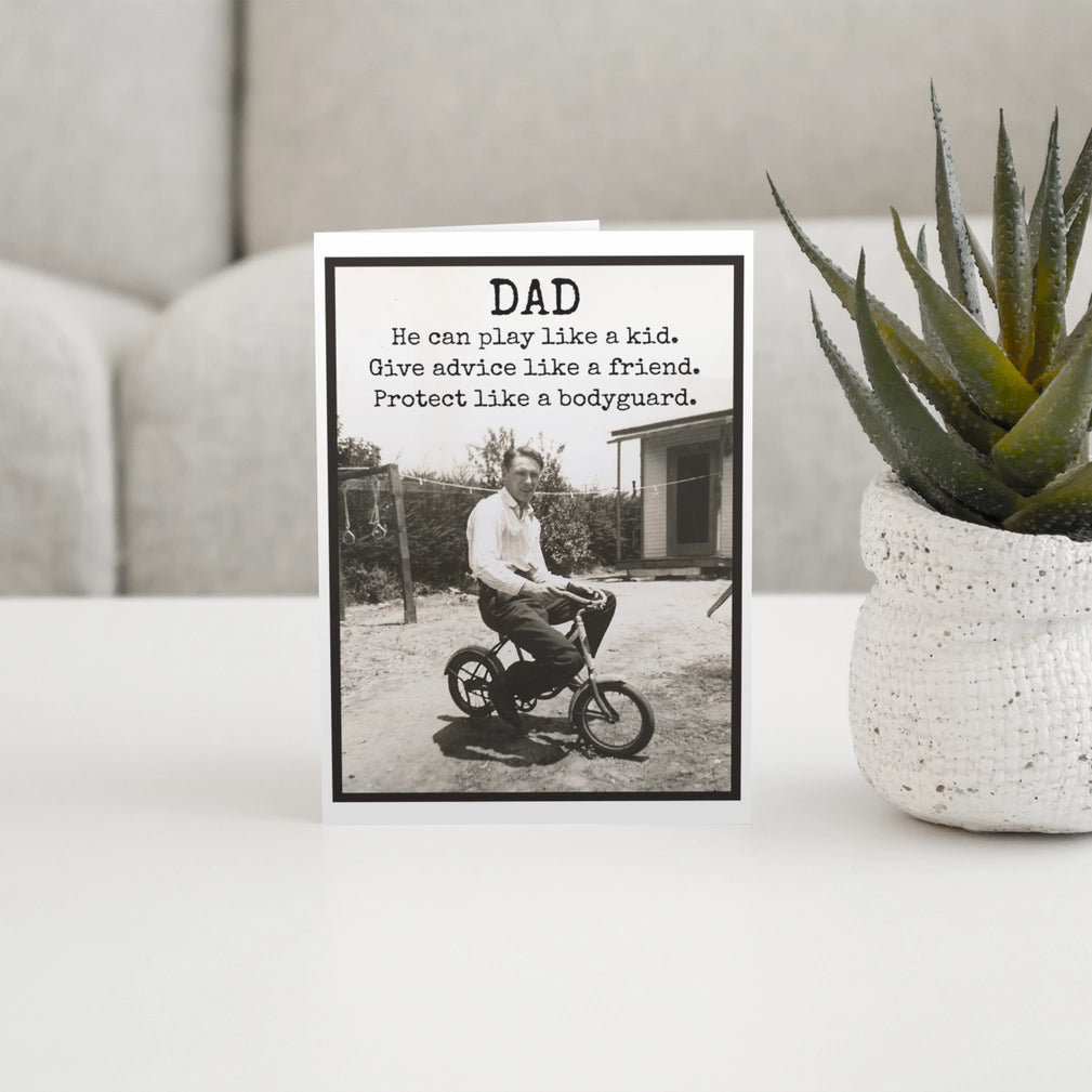 Dad. Play Like A Kid Card