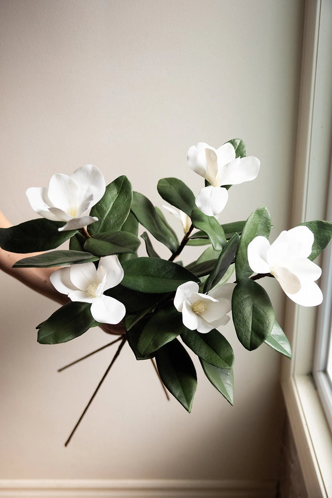 Faux Magnolia Stem