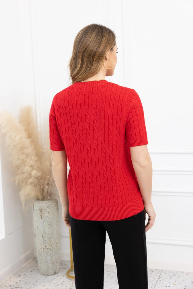 Anastasia Cable Knit Sweater