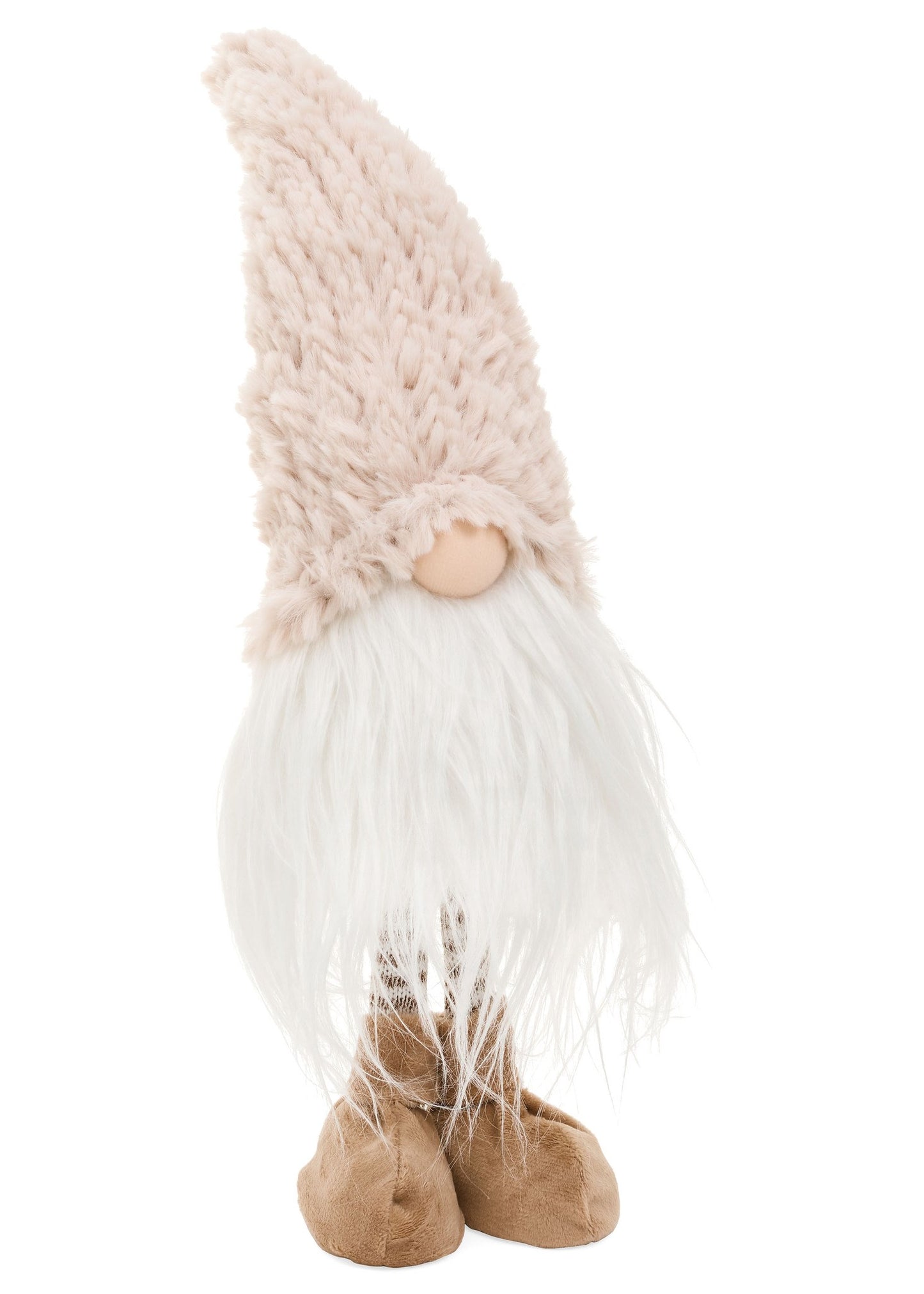 Beige Hat Standing Gnome