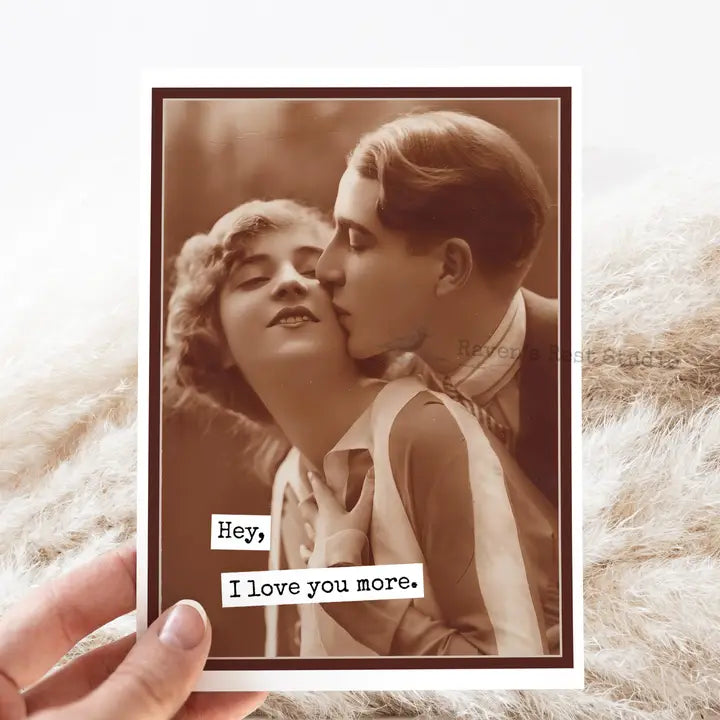 Hey! I Love You Card