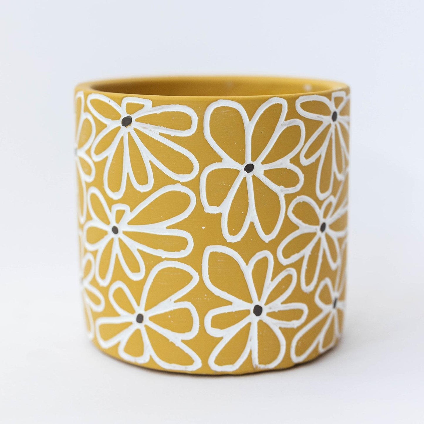 yellow-flower-pot