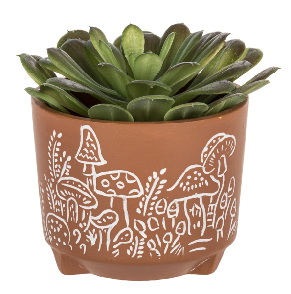 Mushroom Planter - 4"