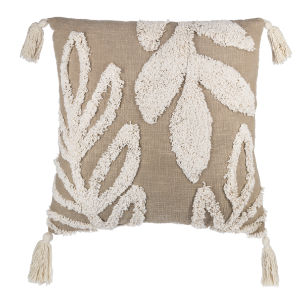 tufted-botanical-pillow-18x18