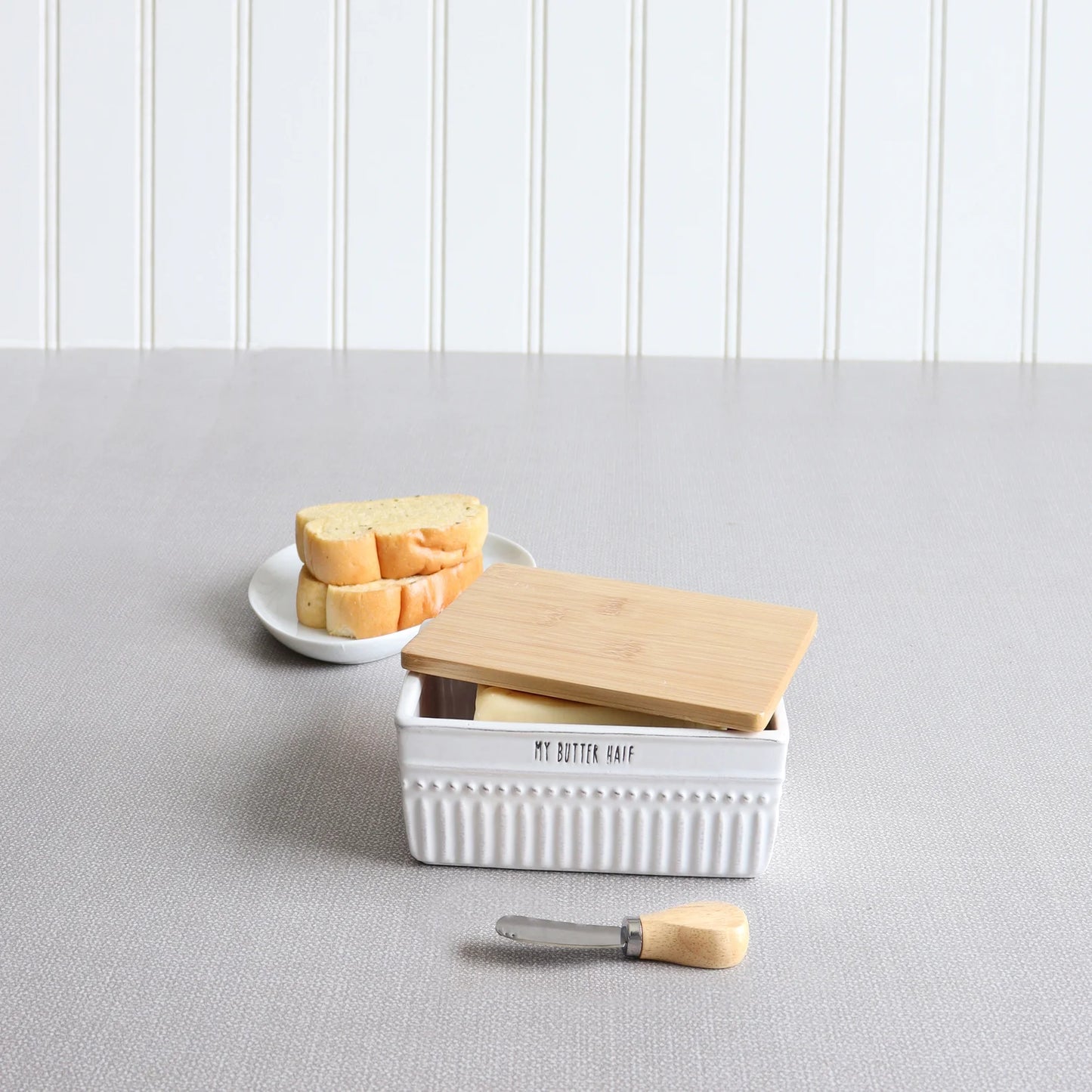 My Butter Half Dish w/Spreader