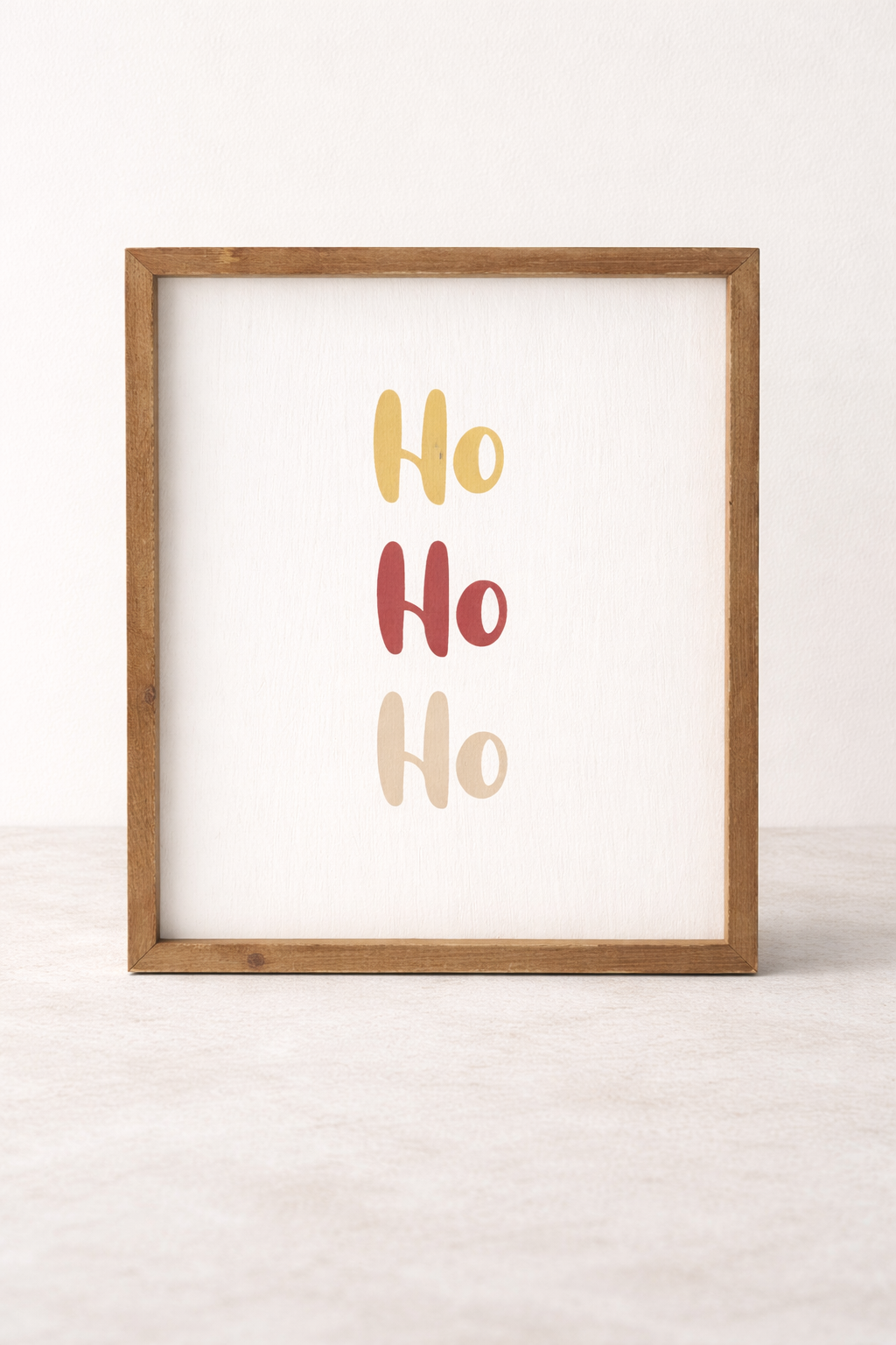 Ho Ho Ho Wall Art