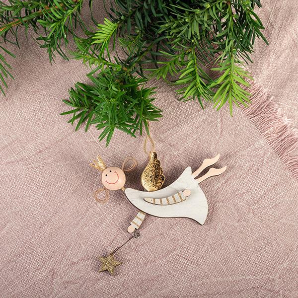 Wooden Angel Ornament