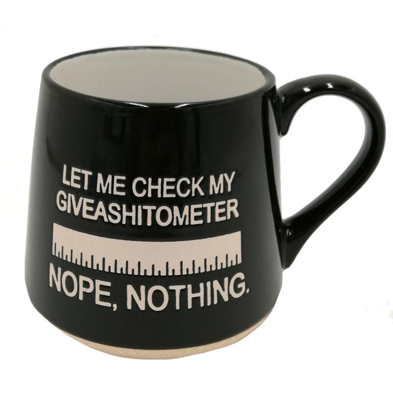 Giveashitometer Mug