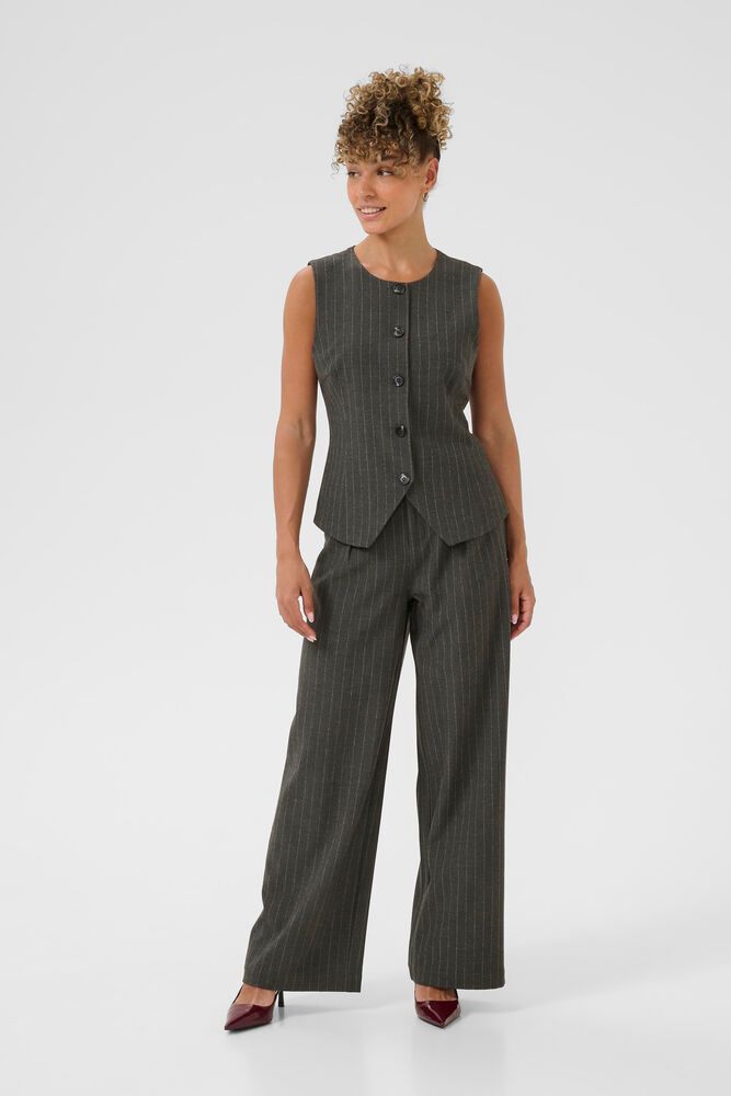 Tingle Pinstripe Vest
